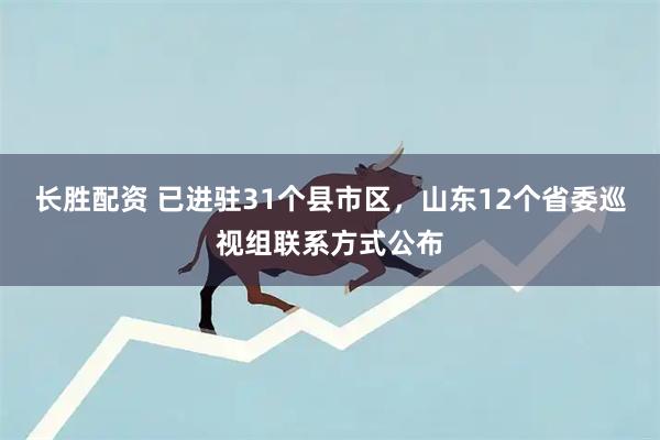 长胜配资 已进驻31个县市区，山东12个省委巡视组联系方式公布